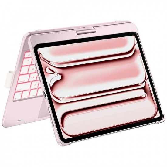Case Typecase Flexbook Touch with keyboard for iPad Pro 11" 2024/2025 light pink