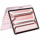 Case Typecase Flexbook Touch with keyboard for iPad Pro 11" 2024/2025 light pink