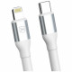 3MK Hyper Cable N-SERIES USB-C to Lightning 3m PD 3.0 9V/3A 27W white
