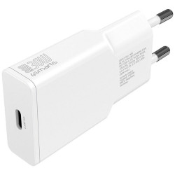 Wall charger 4smarts PDPlug Slim 30W GaN USB-C white