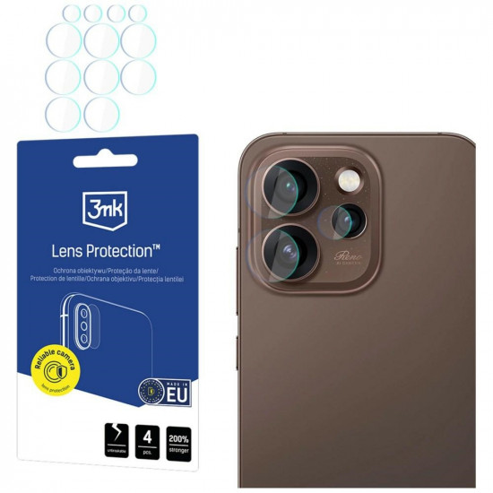 3MK Lens Protection for Oppo Reno 15 Pro Max 5G (CPH2811) 4pcs 3MK Lens Protection for Oppo Reno 15 Pro Max 5G (CPH2811) 4pcs