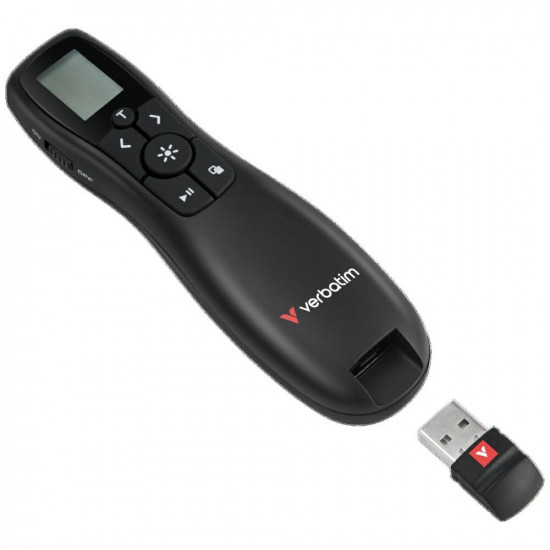 Verbatim Keynote Presenter with Laser Pointer Black 32364 Verbatim Keynote Presenter with Laser Pointer Black 32364