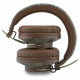Over-ear headphones Guess Triangle Logo Bluetooth ENC brown