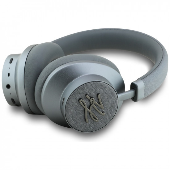 Headphones Karl Lagerfeld Grained Initials Bluetooth ANC gray