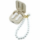 Earphones TWS Guess Pearl Strap beige Earphones TWS Guess Pearl Strap beige