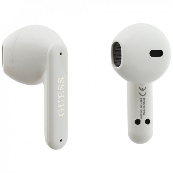 Earphones TWS Guess Pearl Strap beige Earphones TWS Guess Pearl Strap beige
