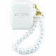 Earphones TWS Guess Pearl Strap white Earphones TWS Guess Pearl Strap white
