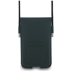 Bag Lacoste Universal Sleeve Crossbody Petit Pique Metal Logo XL sinople