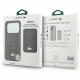 Case + Wallet Set Lacoste PVC Blend MagSafe for iPhone 17 Pro brown