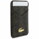 Case + Wallet Set Lacoste PVC Blend MagSafe for iPhone 17 Pro Max brown