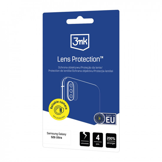 3mk Lens Protection (4 pack) Samsung Galaxy S26 Ultra Clear