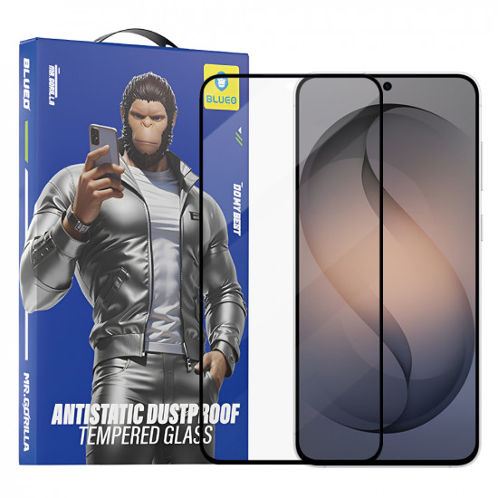 Blueo Anti Static HD Glass Samsung Galaxy S26 Black Blueo Anti Static HD Glass Samsung Galaxy S26 Black