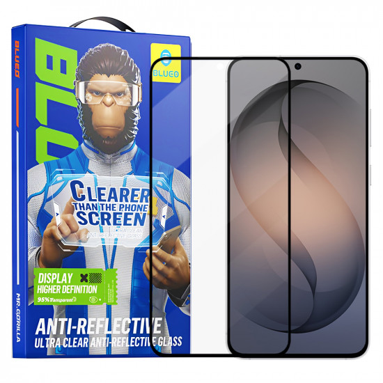 Blueo Anti Reflective HD Glass Samsung Galaxy S26 Black Blueo Anti Reflective HD Glass Samsung Galaxy S26 Black