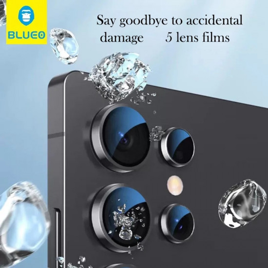 Blueo Camera Lens Protector Samsung Galaxy S26 / S26 Plus Silver Blueo Camera Lens Protector Samsung Galaxy S26 / S26 Plus Silver