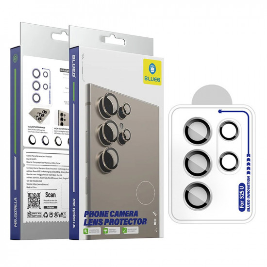 Blueo Camera Lens Protector Samsung Galaxy S26 / S26 Plus Black