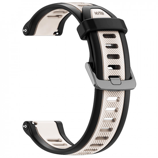 Techsuit Watchband 18mm (W053) Huawei Watch GT 4 (41mm)/W1/Honor Watch S1/Garmin Venu 2S/Vivoactive 4S Beige Techsuit Watchband 18mm (W053) Huawei Watch GT 4 (41mm)/W1/Honor Watch S1/Garmin Venu 2S/Vivoactive 4S Beige
