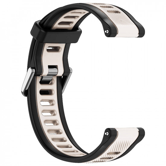 Techsuit Watchband 18mm (W053) Huawei Watch GT 4 (41mm)/W1/Honor Watch S1/Garmin Venu 2S/Vivoactive 4S Beige Techsuit Watchband 18mm (W053) Huawei Watch GT 4 (41mm)/W1/Honor Watch S1/Garmin Venu 2S/Vivoactive 4S Beige