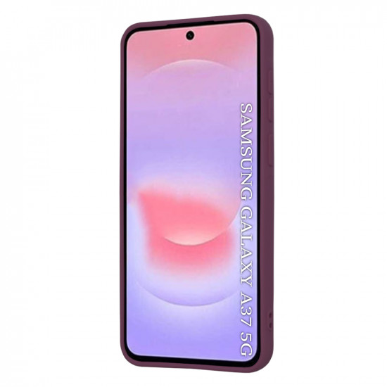 Techsuit SoftFlex Samsung Galaxy A37 5G / A36 5G Plum Red