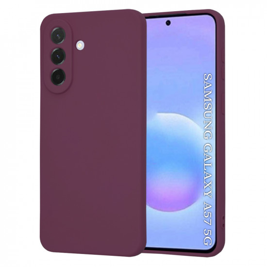 Techsuit SoftFlex Samsung Galaxy A57 5G Plum Red