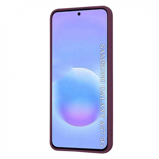 Techsuit SoftFlex Samsung Galaxy A57 5G Plum Red