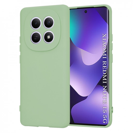 Techsuit SoftFlex Xiaomi Redmi Note 15 5G / Note 15 4G / Poco M8 5G Mint Green