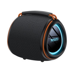 Yesido Wireless Speaker (YSW40) Bluetooth 5.3, Type C, TF Card, USB, 1200mAh, 8W Black