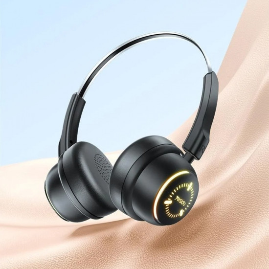 Yesido Wireless Headphones (EP15) for Kids, with Bluetooth, 40mm Speakers, 300mAh Black