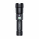 Yesido Flashlight (TC11) Telescopic Zoom, White Laser LED, 3x Modes, Rechargeable, Digital Display, 3W, 1200mAh Black
