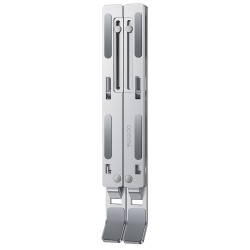 Yesido Laptop Holder (LP07) Stable & Secure Design, 7 Level Height Adjustment, Aluminum Alloy, for 13 20" Laptops Silver