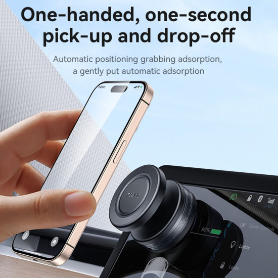 Yesido Car Holder (C224) for Dashboard, 360° Ball Head Black