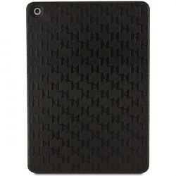 Karl Lagerfeld KLFC10SAKHPKK iPad 10.2" Folio Magnet Allover Cover black Saffiano Monogram Ikonik