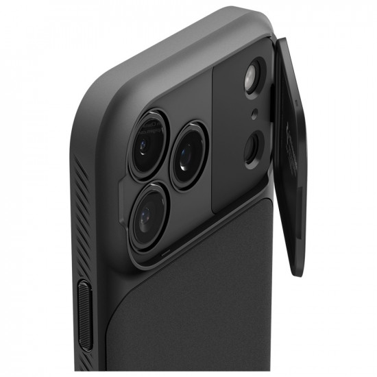 Spigen Optik Armor Mag MagSafe Case for iPhone 17 Pro Black