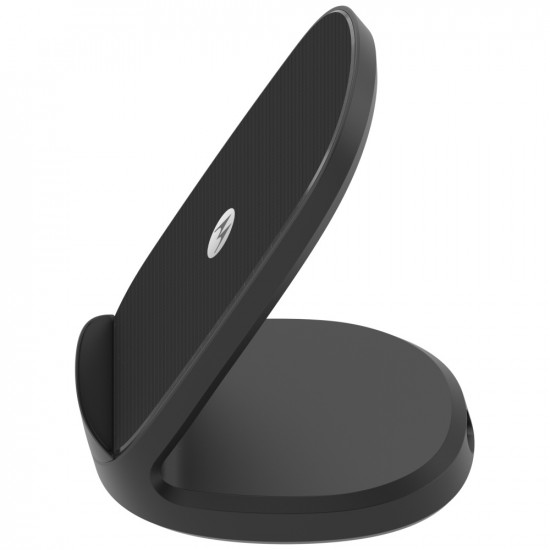 Wireless Charger Motorola TurboPower 15W Stand Pad Qi black