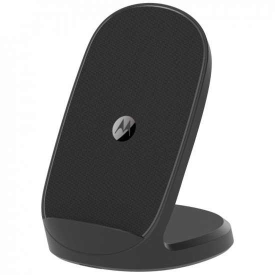 Wireless Charger Motorola TurboPower 15W Stand Pad Qi black