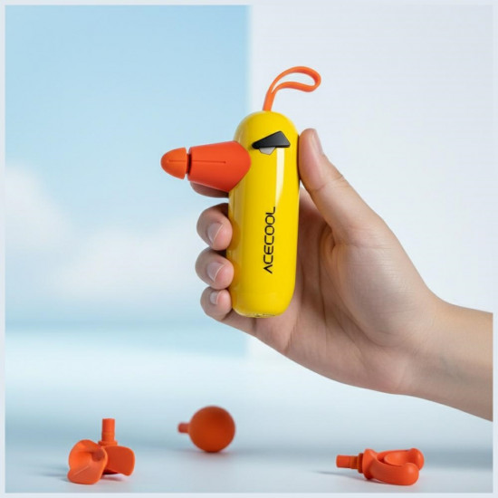 Mini massage gun 4smarts ACECOOL yellow