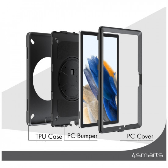 4smarts Rugged Case Grip for Samsung Galaxy Tab A9+