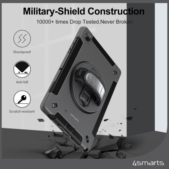 4smarts Rugged Case Grip for Samsung Galaxy Tab A9+