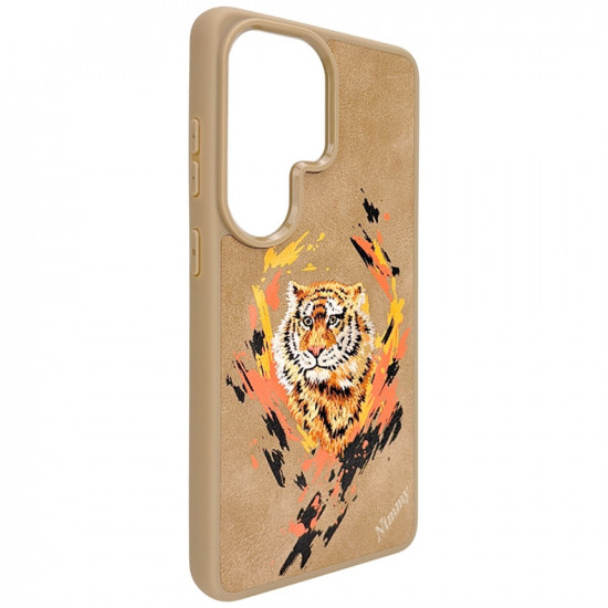 Nimmy Tiger MagSafe case for Samsung Galaxy S26 Ultra light brown