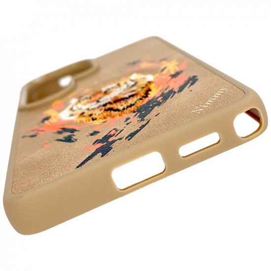 Nimmy Tiger MagSafe case for Samsung Galaxy S26 Ultra light brown