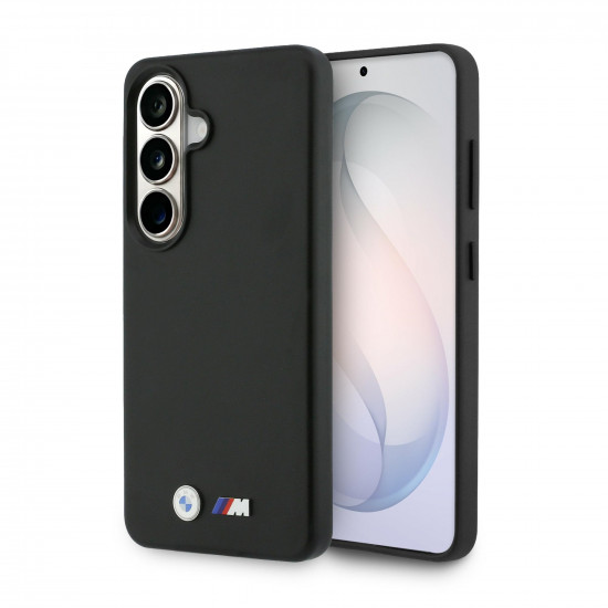 Case BMW M Metal Logo MagSafe for Samsung Galaxy S26 black