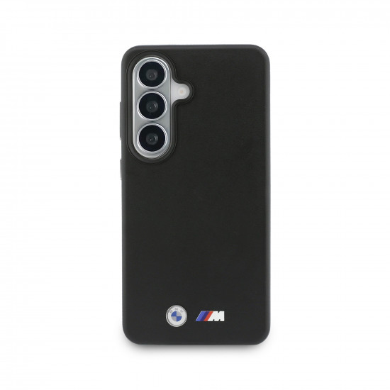 Case BMW M Metal Logo MagSafe for Samsung Galaxy S26 black