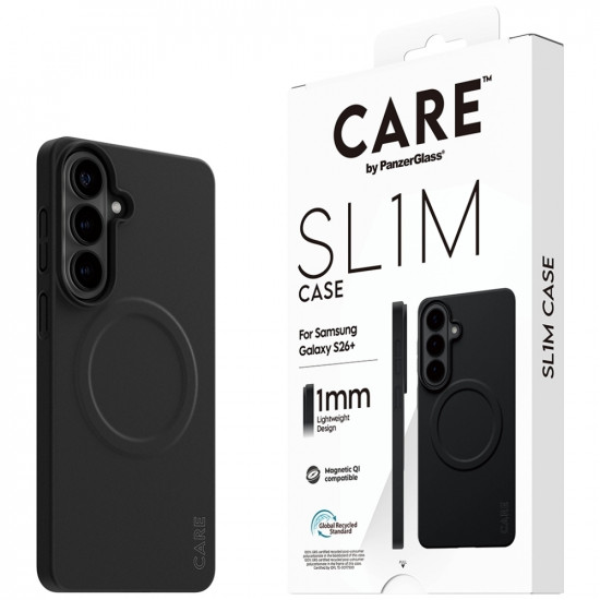 Case CARE by PanzerGlass SL1M for Samsung Galaxy S26 Plus black Case CARE by PanzerGlass SL1M for Samsung Galaxy S26 Plus black
