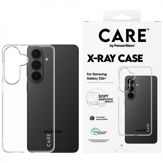 CARE by PanzerGlass X-Ray Case for Samsung Galaxy S26+ Transparent CARE by PanzerGlass X-Ray Case for Samsung Galaxy S26+ Transparent