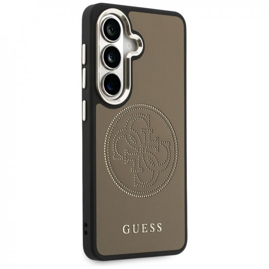 Case Guess Perforated Logo MagSafe for Samsung Galaxy S26 brown Case Guess Perforated Logo MagSafe for Samsung Galaxy S26 brown