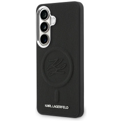 Case Karl Lagerfeld Embossed Ring Initials MagSafe for Samsung Galaxy S26 black