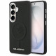 Case Karl Lagerfeld Embossed Ring Initials MagSafe for Samsung Galaxy S26 Plus black
