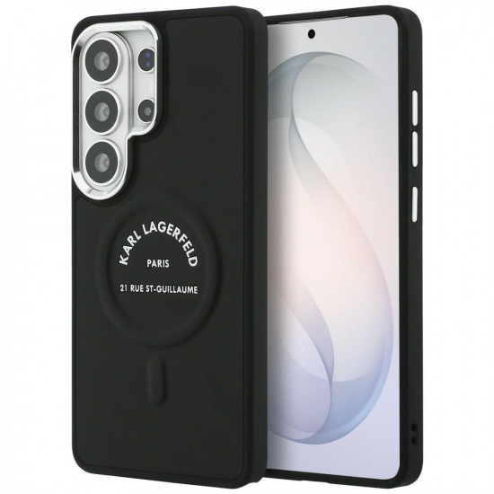 Case Karl Lagerfeld Embossed Ring RSG Logo MagSafe for Samsung Galaxy S26 Ultra black