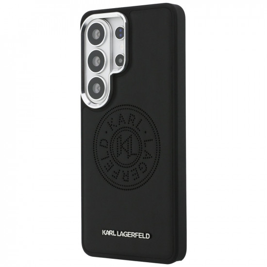 Case Karl Lagerfeld Perforated KL MagSafe for Samsung Galaxy S26 Ultra black