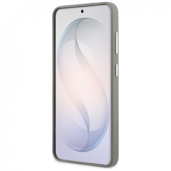 Case Karl Lagerfeld Saffiano Double Heads Metal for Samsung Galaxy S26 silver