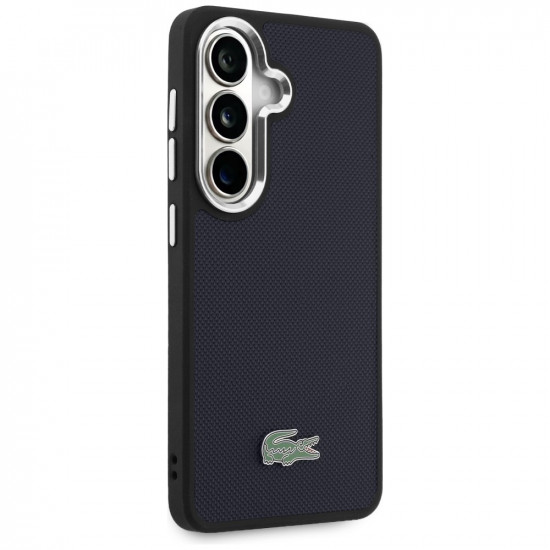 Case Lacoste Full Wrap Petit Pique MagSafe for Samsung Galaxy S26 navy blue